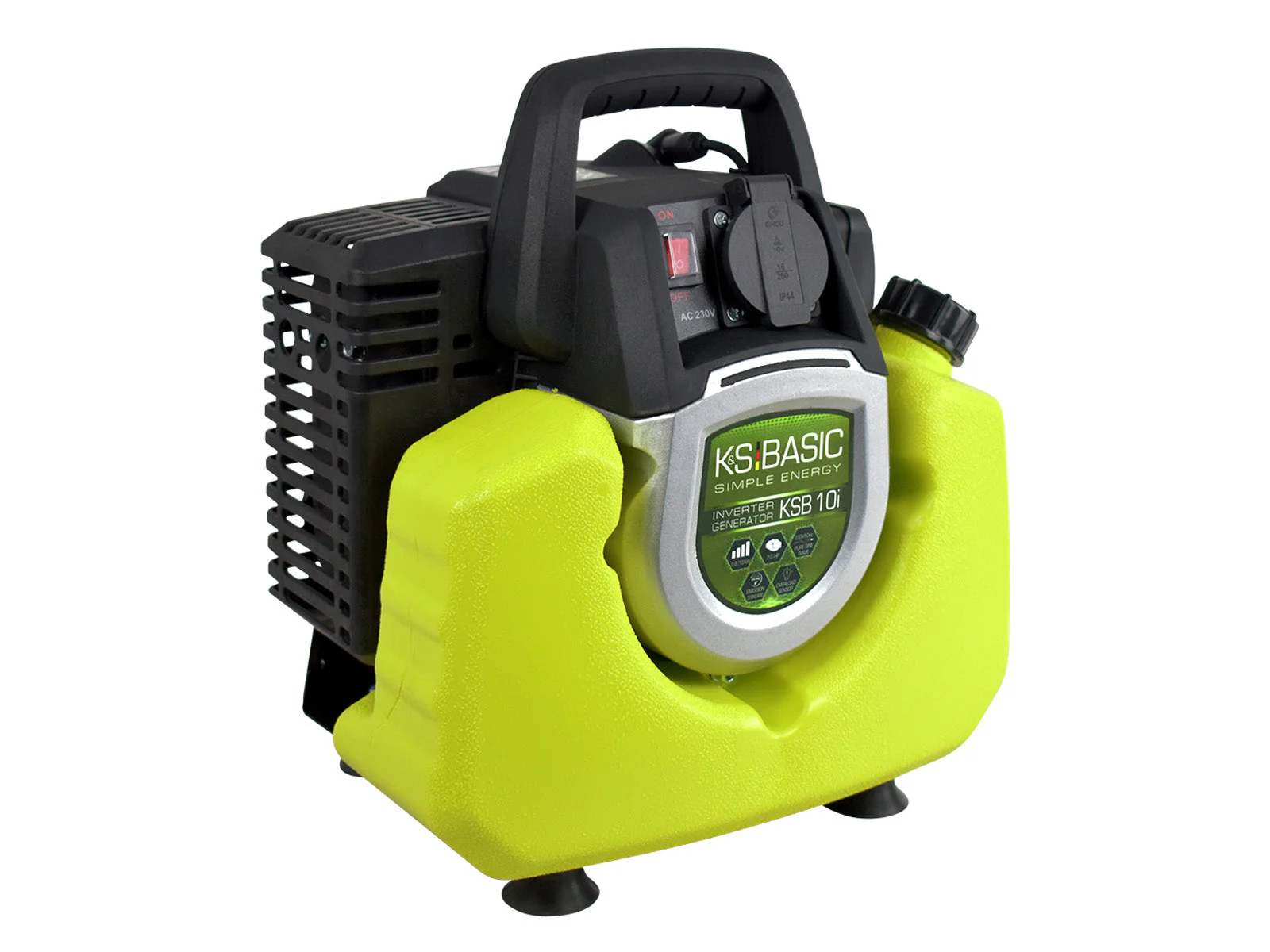 Generator cu invertor pe benzina Konner & Sohnen KSB 10i, 1 kW, monofazat, motor 2 timpi [2]