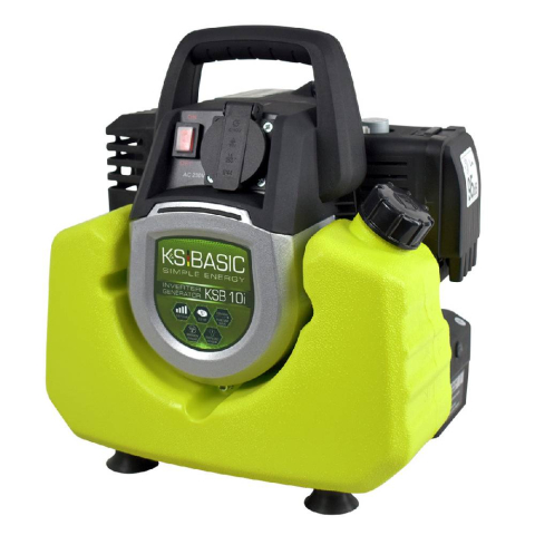 Generatoare digitale/Inverter - Generator cu invertor pe benzina Konner & Sohnen KSB 10i, 1 kW, monofazat, motor 2 timpi