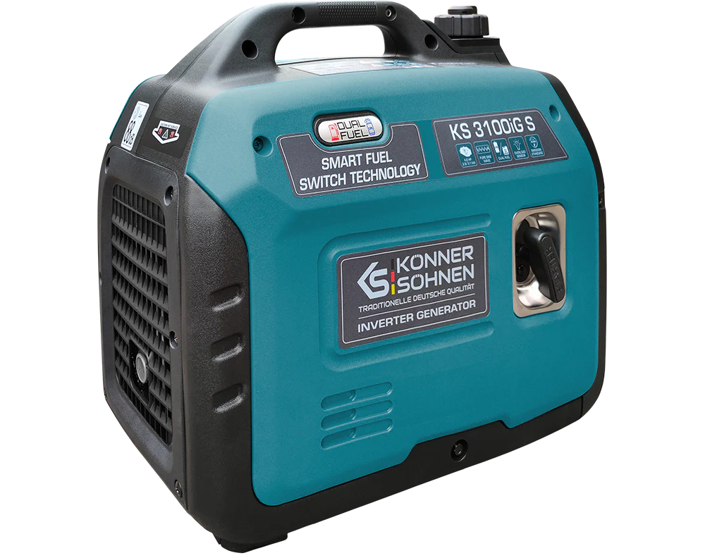 Generator cu invertor pe GPL/benzina Konner & Sohnen KS 3100iG S, 3.1 kW, monofazat [6]
