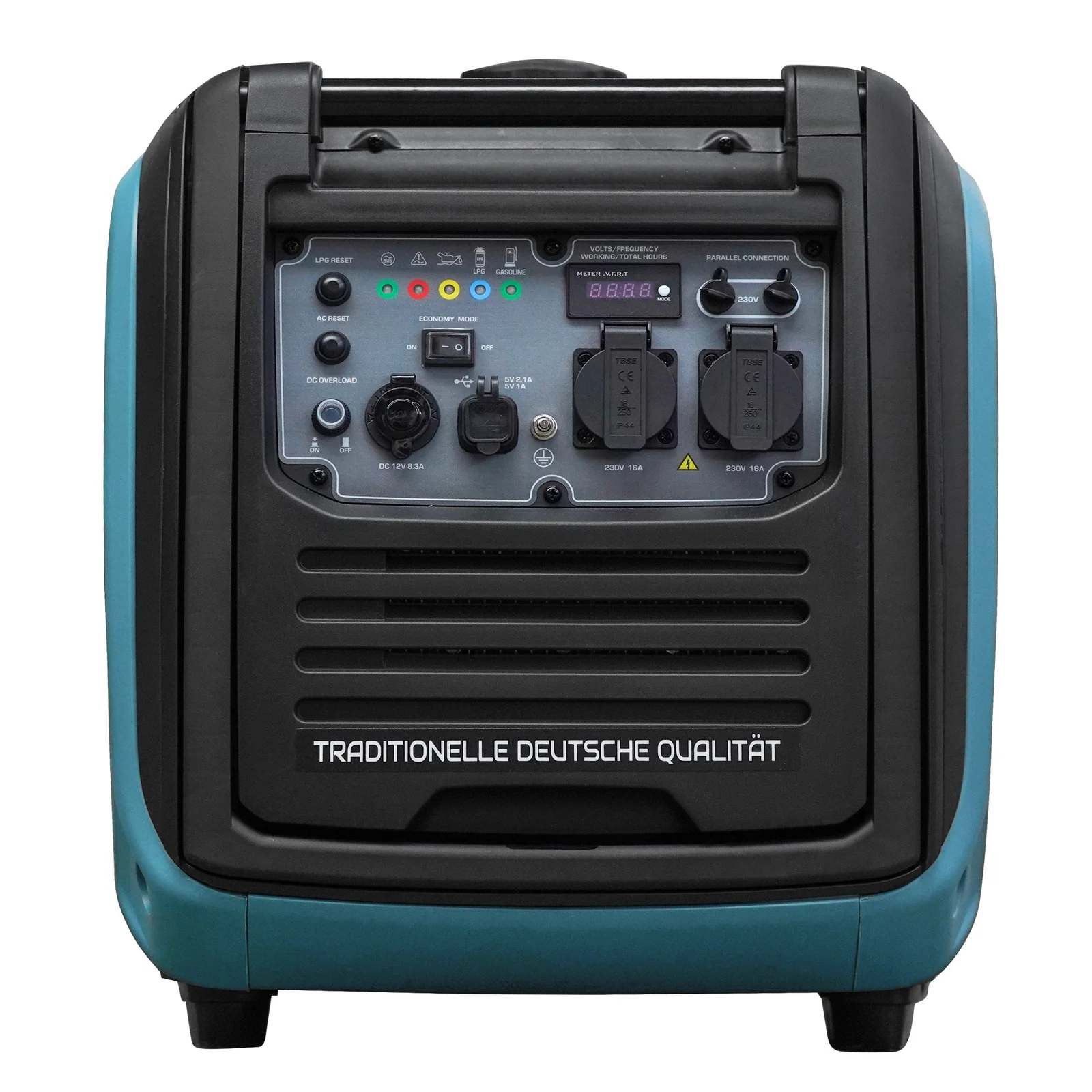 Generator cu invertor pe GPL/benzina Konner & Sohnen KS 4000iEG S, 4 kW, monofazat, pornire electrica [4]