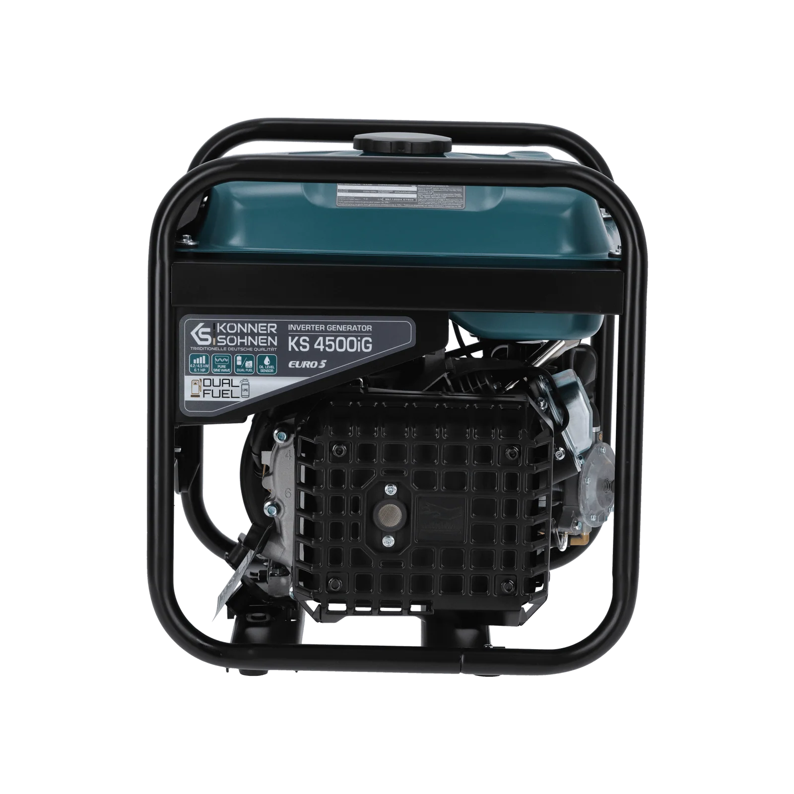 Generator cu invertor pe GPL/benzina Konner & Sohnen KS 4500i G, 4.5 kW, monofazat [11]