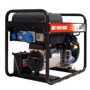 Generator de curent monofazat AGT 11501 HSBE R16, 11 kVA, benzina, pornire electrica [1]