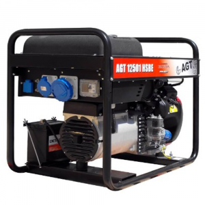 Generator de curent monofazat AGT 12501 HSBE R16, 12 kVA, benzina, pornire electrica [1]