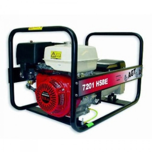 Generatoare de curent - Generator de curent monofazat AGT 7201 HSB, 6.1 kVA, motor Honda GX390, benzina