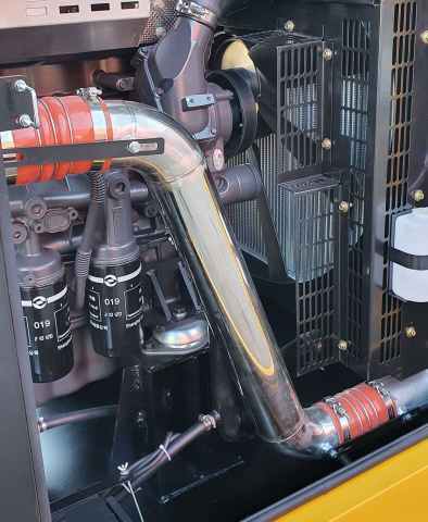 Generator de curent insonorizat, trifazat Stager YDSD440S3, 440 kVA, 577A, diesel,1500 rpm [6]