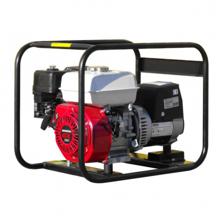 Generatoare uz general - Generator de curent monofazat AGT 2501 HSB SE, 2.2 kVA, motor Honda GX160, benzina