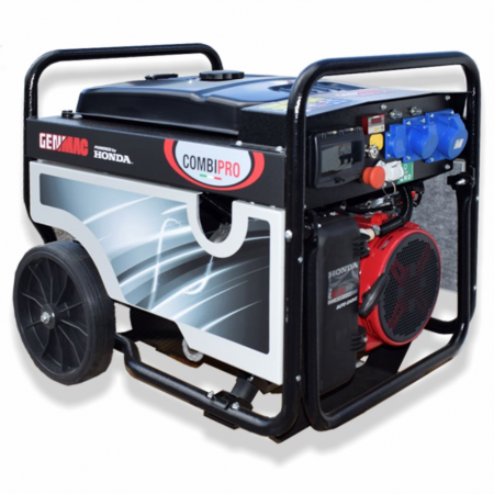 Generatoare uz general - Generator de curent monofazat Genmac CombiPro RG7300HC-M, 7.1 kVA, Honda GX390, benzina