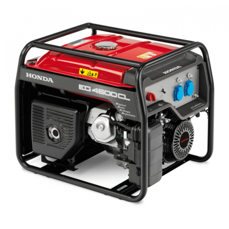 Generatoare de curent - Generator de curent monofazat Honda EG4500CL GWT1, 4.5 kW, benzina, AVR