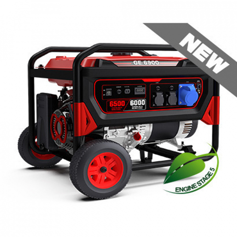 Generatoare uz general - Generator de curent monofazat Mosa GE 6900, 6.5 kW, AVR, benzina