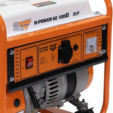 Generator de curent monofazat Ruris R-Power GE1000, 1 kW, benzina [5]