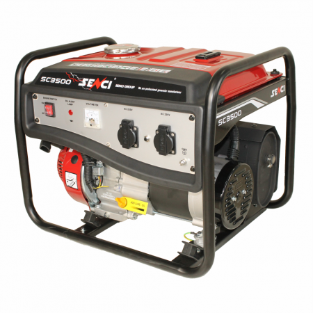 Generator de curent monofazat Senci SC-3500 LITE, 3 kW, AVR, benzina [3]