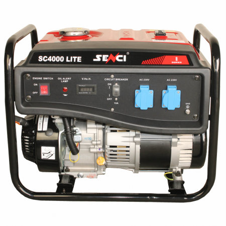 Generator de curent monofazat Senci SC-4000 Lite, 3.8 kW, AVR, benzina [2]