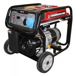 Generatoare de curent - Generator de curent monofazat Senci SC-5000 TOP, 4.5 kW, AVR, benzina