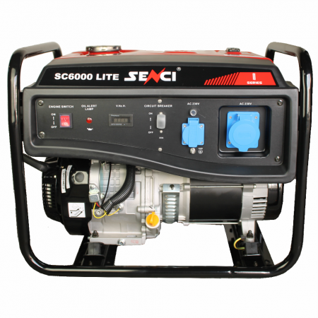 Generator de curent monofazat Senci SC-6000 LITE, 5.5 kW, AVR, benzina [1]