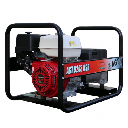 Generatoare uz general - Generator de curent trifazat AGT 9203 HSB, 8.5 kVA, benzina