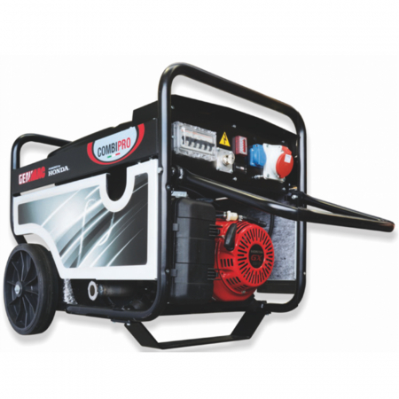 Generatoare de curent - Generator de curent trifazat Genmac CombiPro G5500HC-M, 5.8 kVA, Honda GX270, benzina