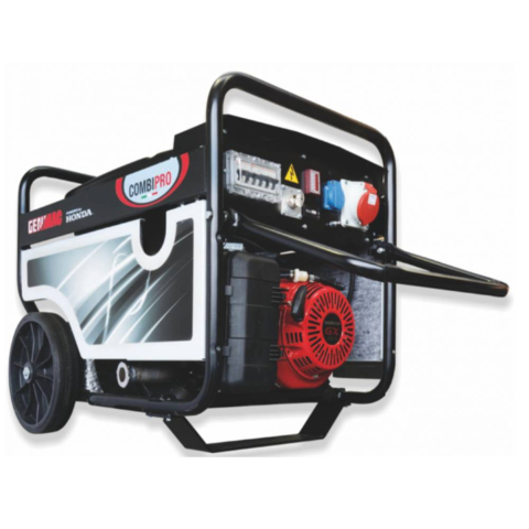 Generatoare de curent - Generator de curent trifazat Genmac CombiPro G7900HC-M, 8 kVA, Honda GX390, benzina