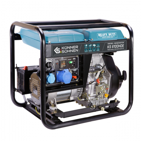 Generator diesel "Könner & Söhnen" KS 6100HDE (EURO V) [1]