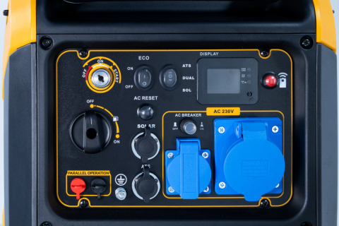 Generator digital invertor insonorizat Stager DigiS 5500i, 5.5 kW, monofazat, benzina, pornire electrica, solar, ATS optional [5]