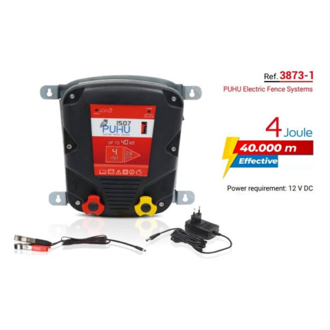 Zootehnie - Generator impulsuri gard electric PUHU 3873-1, 230V / 12V, 4 J