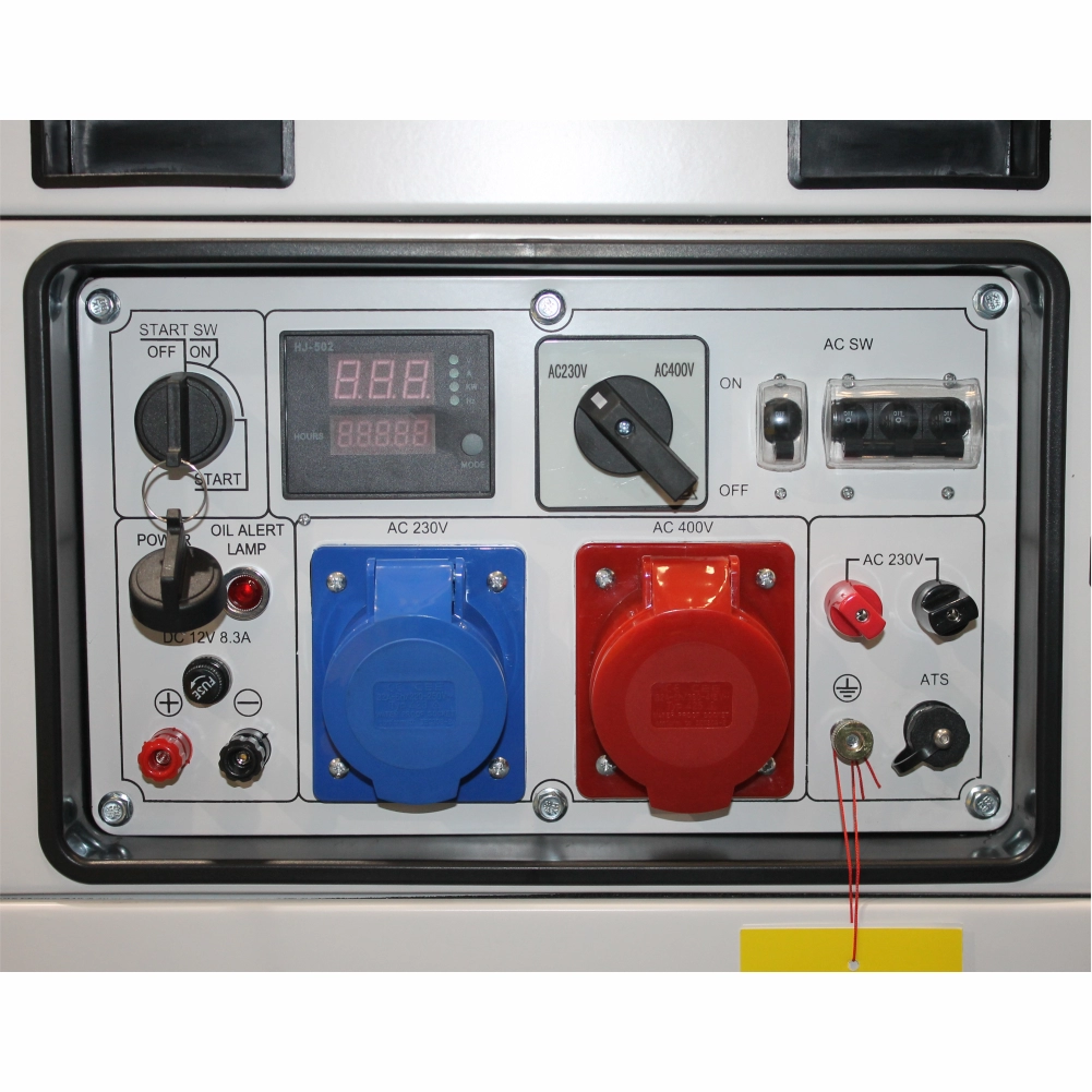 Generator insonorizat Senci SENCI SCDG-10000SE TEQ, 9.4 kVA, trifazat, diesel, AVR, ATS optional [6]