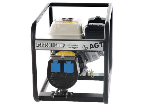 Generator de curent monofazat AGT 2501 HSB SE GP, 2.2 kVA, motor Honda GP160, benzina [5]