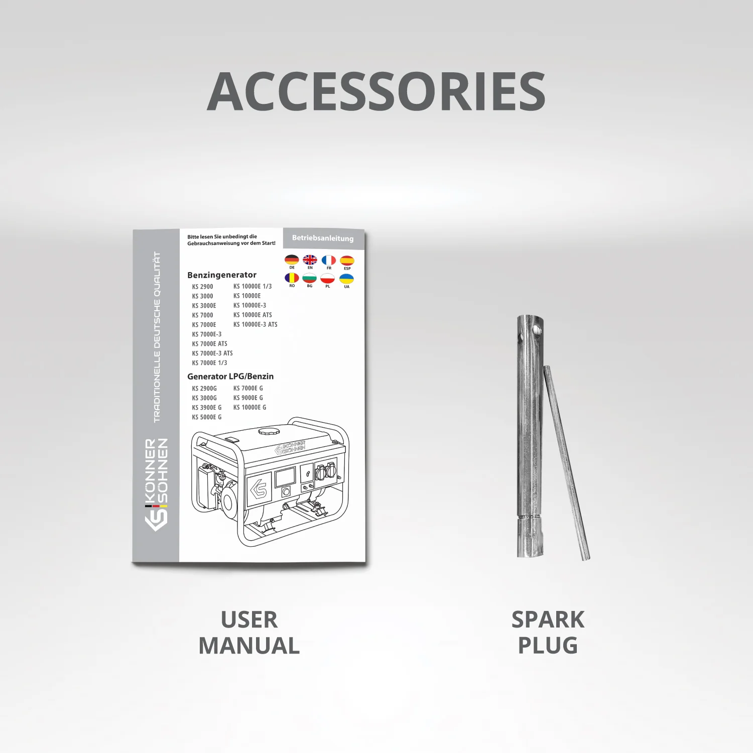 Generator pe benzina Konner & Sohnen KS 2900, 2.9 kW, monofazat [7]