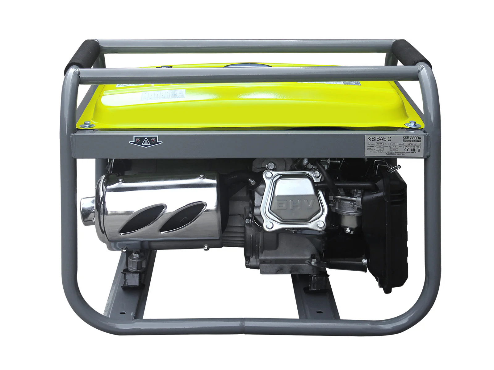 Generator pe benzina Konner & Sohnen KSB 2800A, 2.8 kW, monofazat, AVR, bobinaj aluminiu [3]