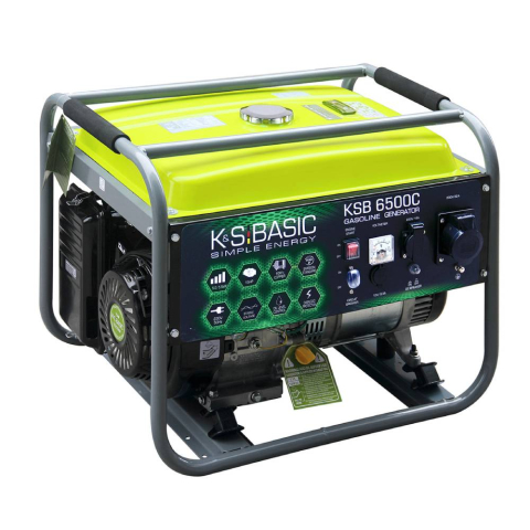 Generatoare de curent - Generator pe benzina Konner & Sohnen KSB 6500C, 5.5 kW, monofazat, AVR