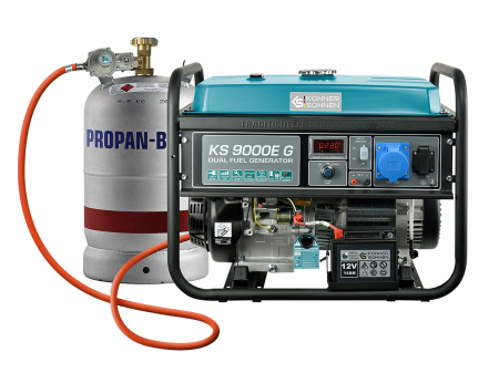 Generatoare uz general - Generator pe gaz/benzina "Könner & Söhnen" KS 9000E G