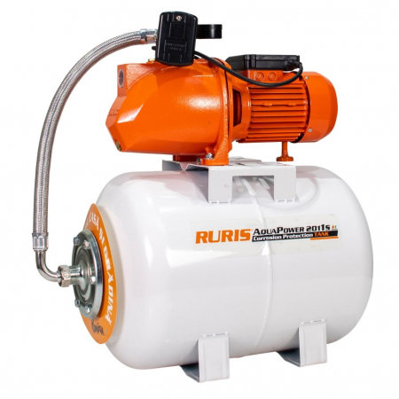 Hidrofoare - Hidrofor Ruris AquaPower 2011S, 1100 W, 3480 L/h, Hmax. 55 m, 50 L