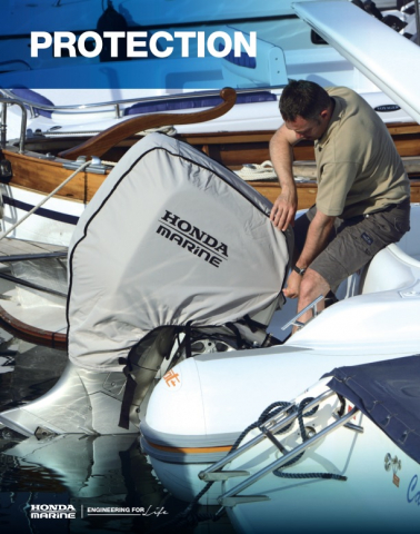 Husa de protectie motor Honda Marine BF4AH - BF4.5 - BF5DH -BF6AH [2]