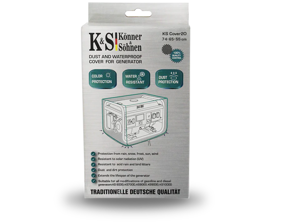 Husa pentru generator Konner & Sohnen KS COVER 20, 74 x 65 х 55 cm [3]
