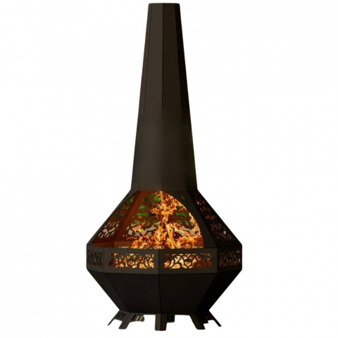 Incalzire si Climatizare - Incalzitor de terasa/gradina, VivaTechnix KRO-1074, Otel, Negru, 1573 x 706 x 762 mm, grosime 3 mm