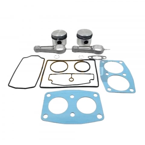 Piese de schimb compresoare aer - KIT B - Kit biela + piston + set garnituri pompa compresor Fini MK102/N