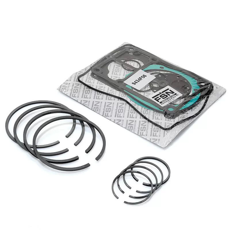 Piese de schimb compresoare aer - KIT C - Set segmenti + set garnituri pompa compresor Fini BK120