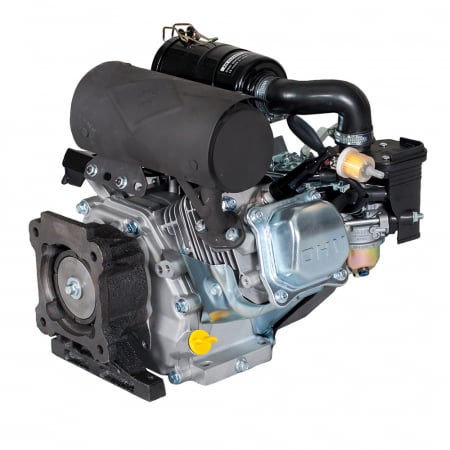 Motor benzina Loncin LC168F-2H, 4.1 kW, 196 cmc, ax pana 20 x 49 mm, ambreiaj, flansa [1]