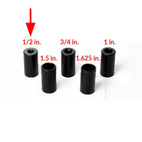 Mansoane adaptor pentru batatorul de stalpi Red Mountain RM57-PD52X