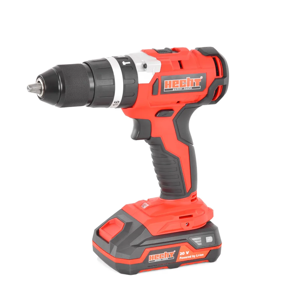 Masini de gaurit si insurubat - Masina de gaurit si insurubat cu percutie HECHT 1289, 20V, 2 x 2Ah, 50 Nm