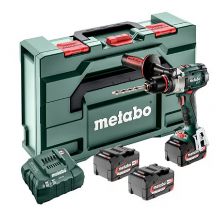 Masini de gaurit si insurubat - Masina de gaurit si insurubat cu percutie Metabo SB 18 LTX Impuls, 18V, 3 x 4Ah, 110 Nm