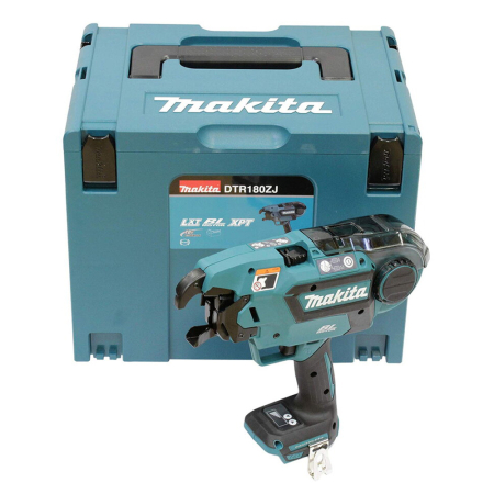 Masina de legat fier beton Makita DTR180ZJ, 18V, 20-52 mm, Solo (fara acumulator si incarcator)
