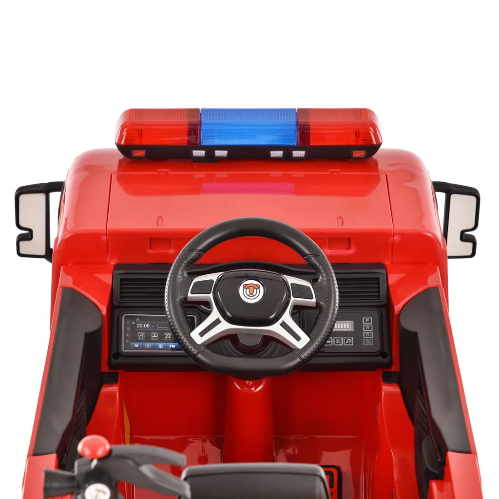 Masina de pompieri pentru copii HECHT 51818, 12V, 10Ah, max. 30 kg, 3-8 ani [10]