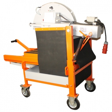 Masina de taiat caramida Bisonte KTV 650E, 400 V, 5.5 kW, Ø disc 650 mm, Lmax. 500 mm [1]