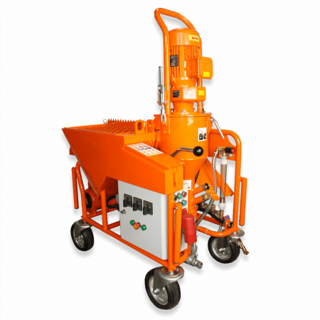 Masina de tencuit Bisonte PCS-K4, 400V, 5.5 kW, debit 6-40 l /min, capacitate 130 L [2]