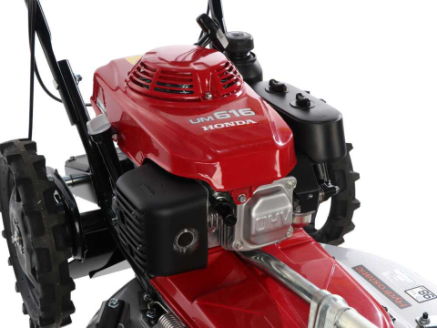 Masina de tocat iarba si vegetatie Honda UM 616 K3 EE2, 4.35 CP, benzina, 61 cm, transmisie variabila hidrostatic, Rotostop - blocarea lamei [15]
