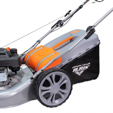 Masina de tuns iarba Ruris RXM777, 4.5 CP, 51 cm, 65 L, autopropulsata, roata fontala cu rotire 360 grade [5]