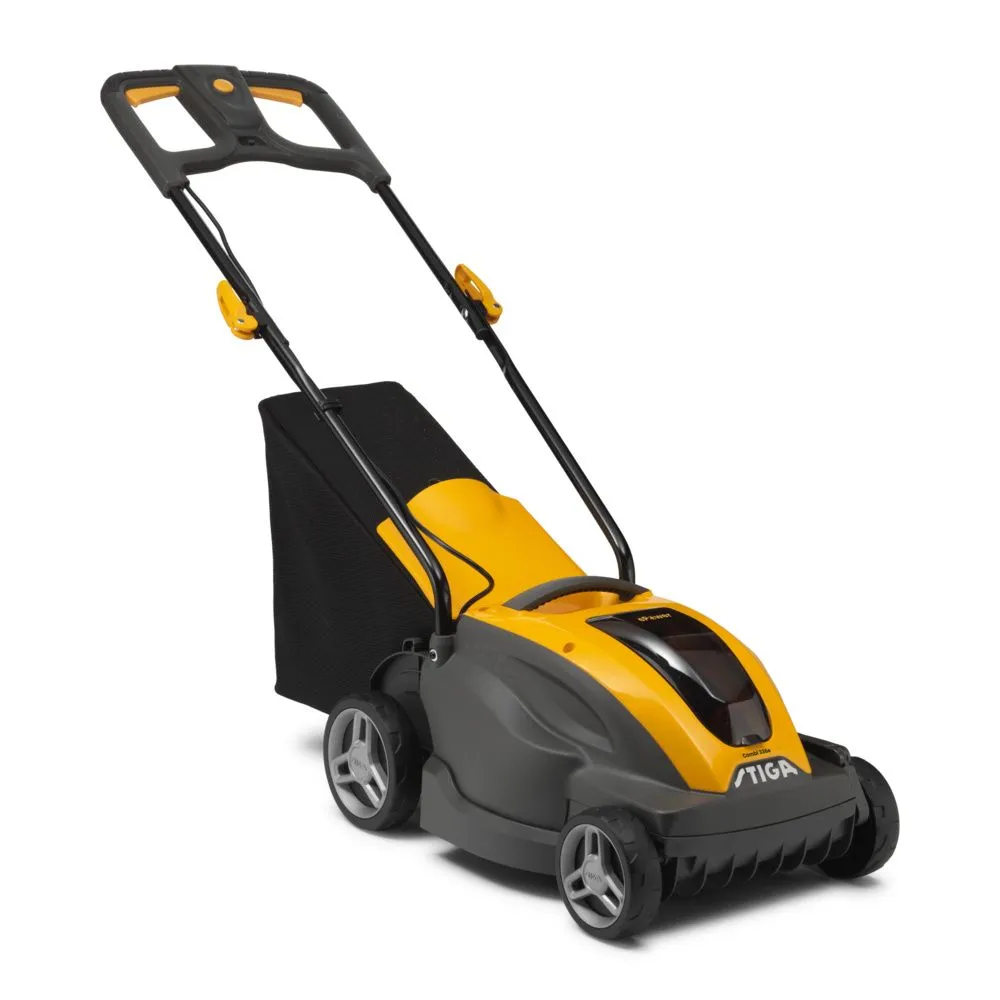 Masina de tuns iarba cu acumulator Stiga Combi 336e Kit, 48V, 2 Ah, 34 cm, 35 L, 3 moduri de taiere, dop mulcire inclus [1]
