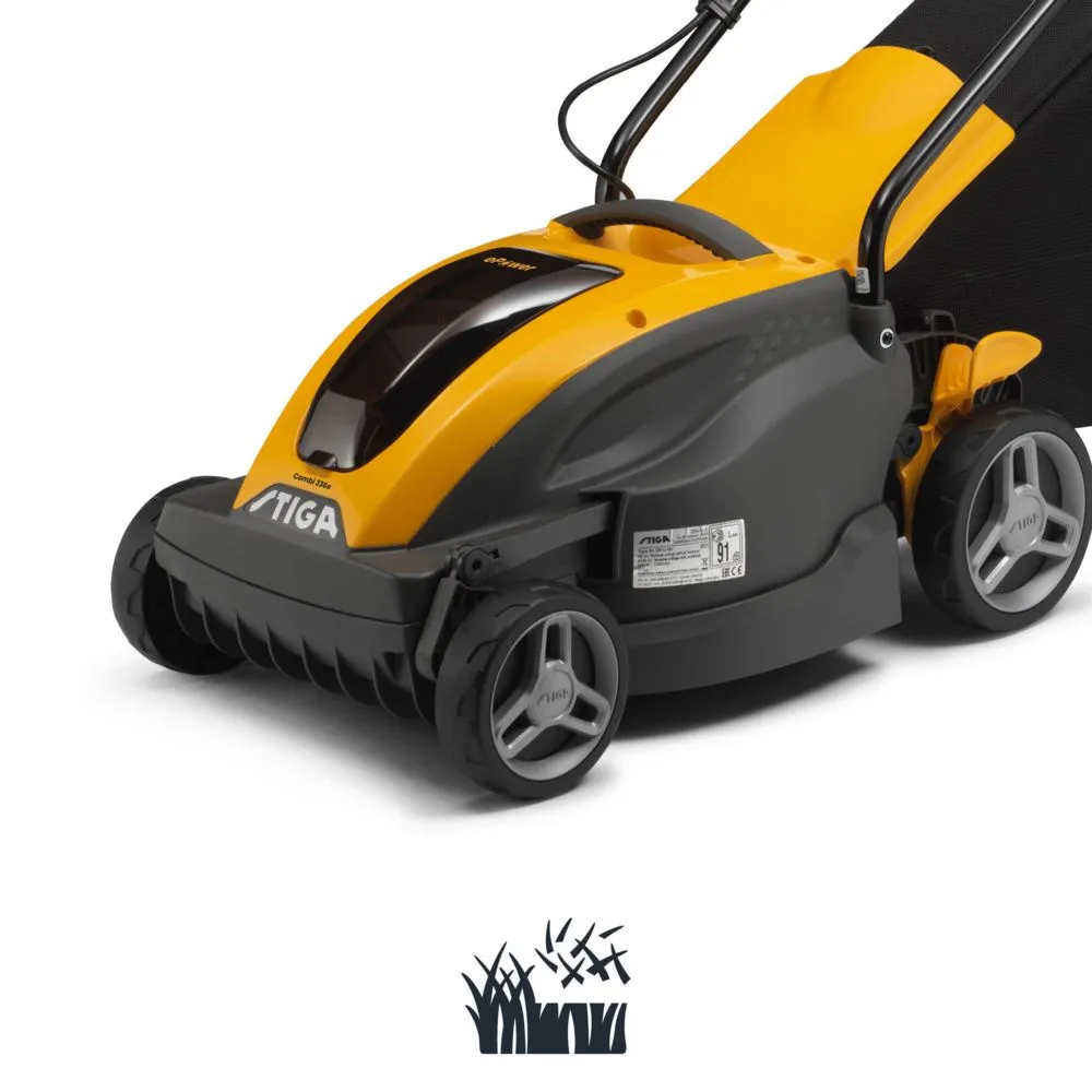 Masina de tuns iarba cu acumulator Stiga Combi 336e Kit, 48V, 2 Ah, 34 cm, 35 L, 3 moduri de taiere, dop mulcire inclus [6]