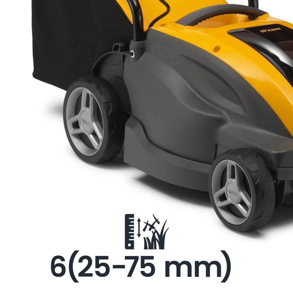 Masina de tuns iarba cu acumulator Stiga Combi 336e Kit, 48V, 2 Ah, 34 cm, 35 L, 3 moduri de taiere, dop mulcire inclus [8]