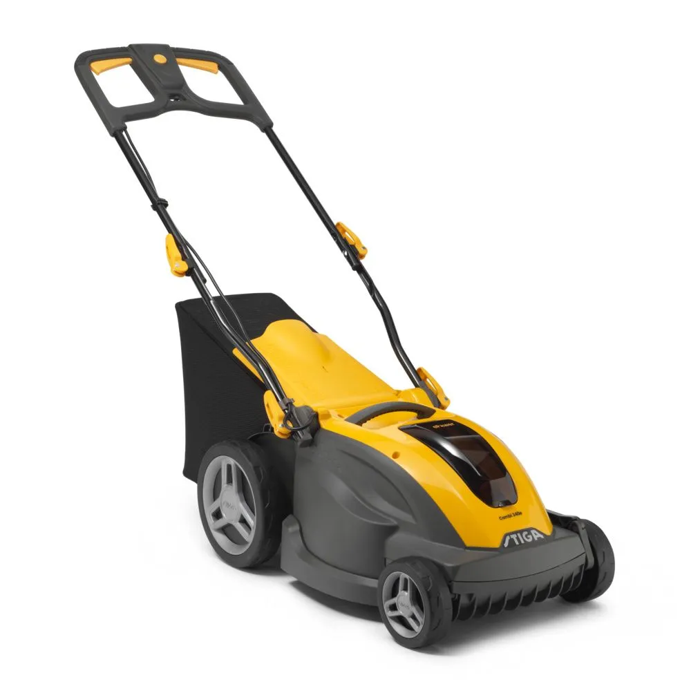 Masina de tuns iarba cu acumulator Stiga Combi 340e Kit, 48V, 4 Ah, 38 cm, 40 L, 3 moduri de taiere, dop mulcire inclus [1]